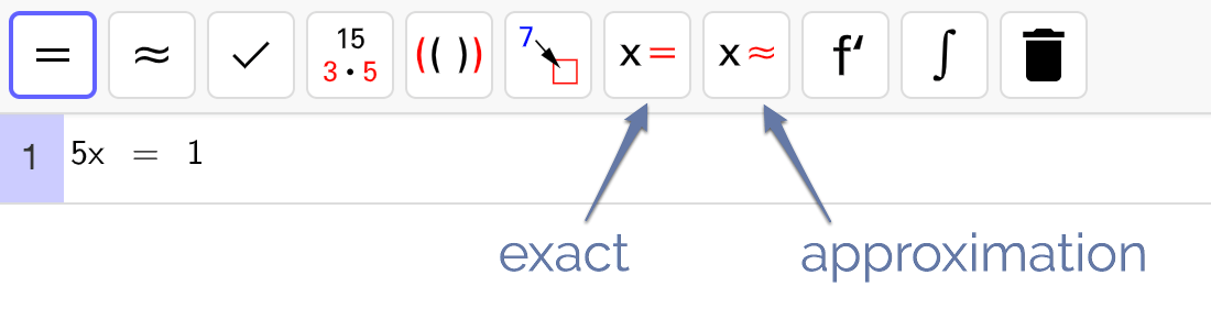 geogebra CAS